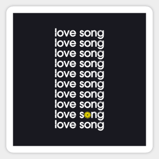 The Stone Roses Ten Storey Indie Stacked Love Song Manchester Integrated Lemon Sticker